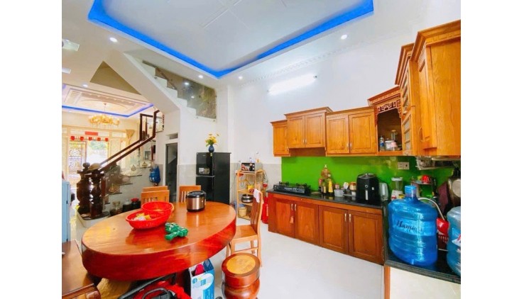 HAI MẶT HẺM 6M - HƯƠNG LỘ 2 - 56M2 - 4 TẦNG 4PN - SỔ ĐẸP HOÀN CÔNG ĐỦ - GIÁ 6.X TỶ